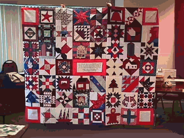 Nifty Fifty Breast Cancer Survivor Memorial Quilt