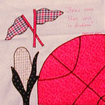 indiana hoosier state quilt block