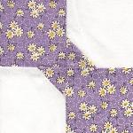 indiana traditional bow tie quilt block