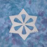 iowa snowflake quilt block