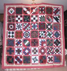 nifty fifty 50 state quilt