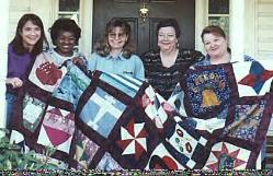 international breast cancer charity quilt