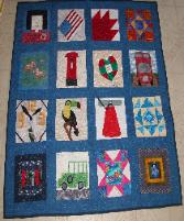 breast cancer charity quilt