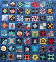 nifty fifty 50 state quilt