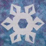 west virginia snowflake quilt block