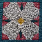 arkansas dogwood quilt block