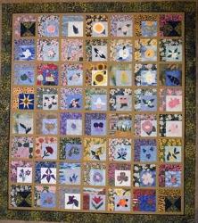 nifty fifty state flower quilt