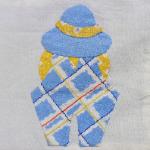 hawaii wunbonnet sam quilt block