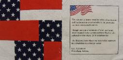 indiana 9/11 quilt block