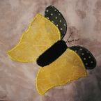 Nebraska butterfly quilt block