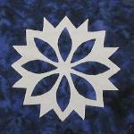 alaska snowflake quilt block