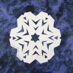 california snowflake quilt block