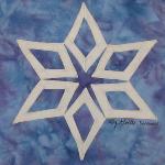 delaware snowflake quilt block