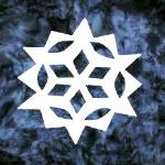 maine snowflake quilt block