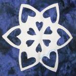 michigan snowflake quilt block