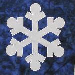 minnesota snowflake quilt block
