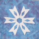 north carolina snowflake quilt block