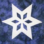 nebraska snowflake quilt block