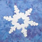 oklahoma snowflake quilt block