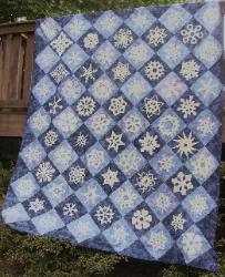 snowflake quilt block