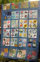 50 state flower quilt