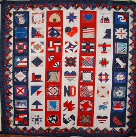 9/11 nifty fifty quilt
