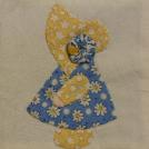 sunbonnet sue 1930 repro quilt block