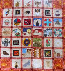 nifty fifty 50 state quilt