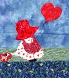 sunbonnet sue quilt block